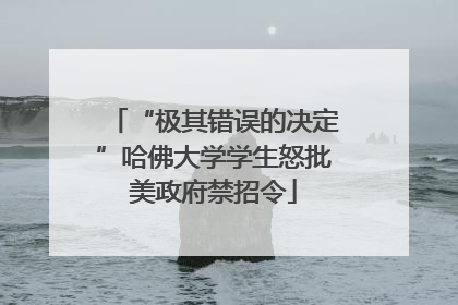 “极其错误的决定”哈佛大学学生怒批美政府禁招令