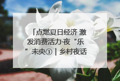 点燃夏日经济 激发消费活力·夜“乐”未央③｜乡村夜话探寻“月下生金”的“共富密码”