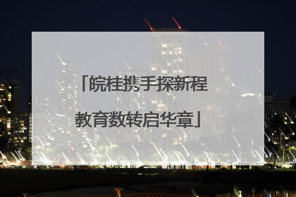 皖桂携手探新程 教育数转启华章
