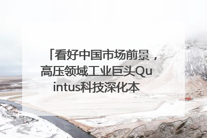 看好中国市场前景，高压领域工业巨头Quintus科技深化本土策略，构建全方位服务亚太区总部