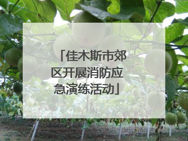 佳木斯市郊区开展消防应急演练活动