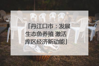 丹江口市：发展生态鱼养殖 激活库区经济新动能