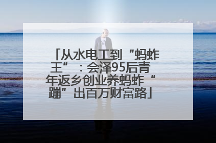 从水电工到“蚂蚱王”：会泽95后青年返乡创业养蚂蚱“蹦”出百万财富路