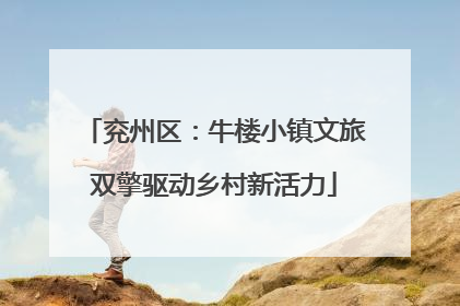 兖州区：牛楼小镇文旅双擎驱动乡村新活力