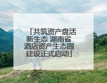 共筑资产盘活新生态 湖南省酒店资产生态圈建设正式启动