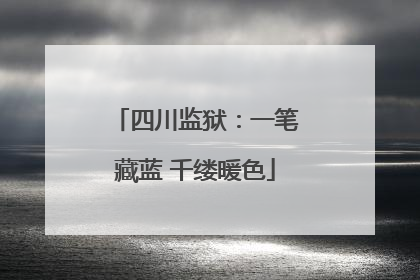 四川监狱：一笔藏蓝 千缕暖色