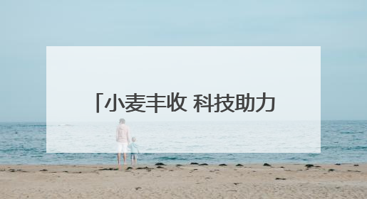 小麦丰收 科技助力 非遗也来凑热闹