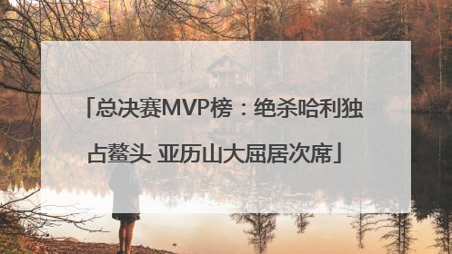 总决赛MVP榜：绝杀哈利独占鳌头 亚历山大屈居次席