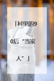 村里的90后“当家人”