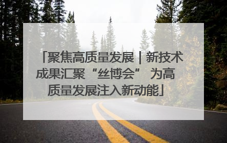 聚焦高质量发展｜新技术成果汇聚“丝博会” 为高质量发展注入新动能