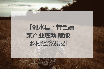 邻水县：特色蔬菜产业蓬勃 赋能乡村经济发展