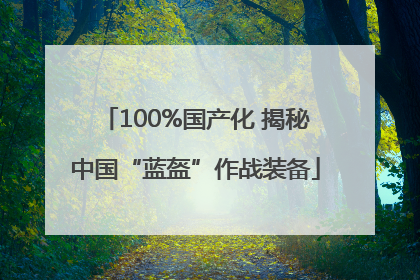 100%国产化 揭秘中国“蓝盔”作战装备