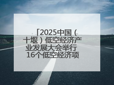 2025中国（十堰）低空经济产业发展大会举行 16个低空经济项目落户车城