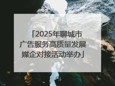 2025年聊城市广告服务高质量发展媒企对接活动举办