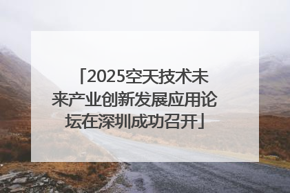 2025空天技术未来产业创新发展应用论坛在深圳成功召开
